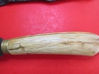 BONE HANDLE INDIAN RESERVATION KNIFE SHEATH OLD ANTIQUE NATIVE AMERICAN ORIGINAL — photo 7