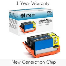 2Pk 564XL Black Ink Cartridge For HP Photosmart 5514 5515 5510 5520 6520 Printer