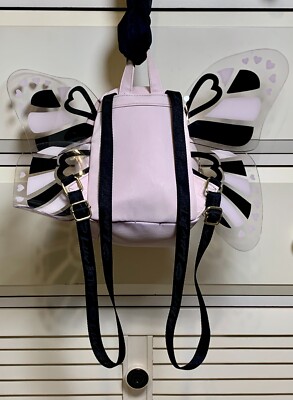 BETSEY JOHNSON Butterfly Wings Backpack Shoulder Bag Pink  display picture 2