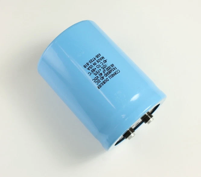 CDE 1x 68000uF 40V DC Large Can Electrolytic Aluminum Capacitor 40VDC 68000uf 68,000