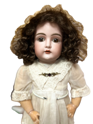 Poupée Allemande, tête porcelaine Moule 129, Kestner, taille