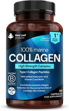 Powerful Marine Collagen Marine Collagen Tablets, 1060mg for hair, skin & nails