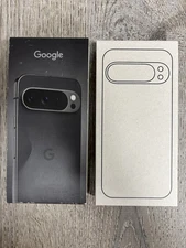 Google Pixel 9 Pro Obsidian (Black) 128 Gb - Empty Box Only - Fair Condition