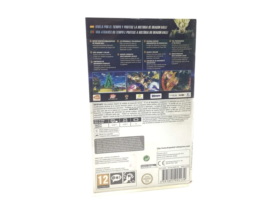 JUEGO NINTENDO SWITCH DRAGON BALL XENOVERSE 2 N-SWITCH 20376094, foto 2 de 5