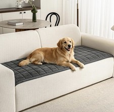 PJLZJFBY Dog Couch Cover Dark Grey 27.6 x 70.9 Non Slip Washable Pet Sofa