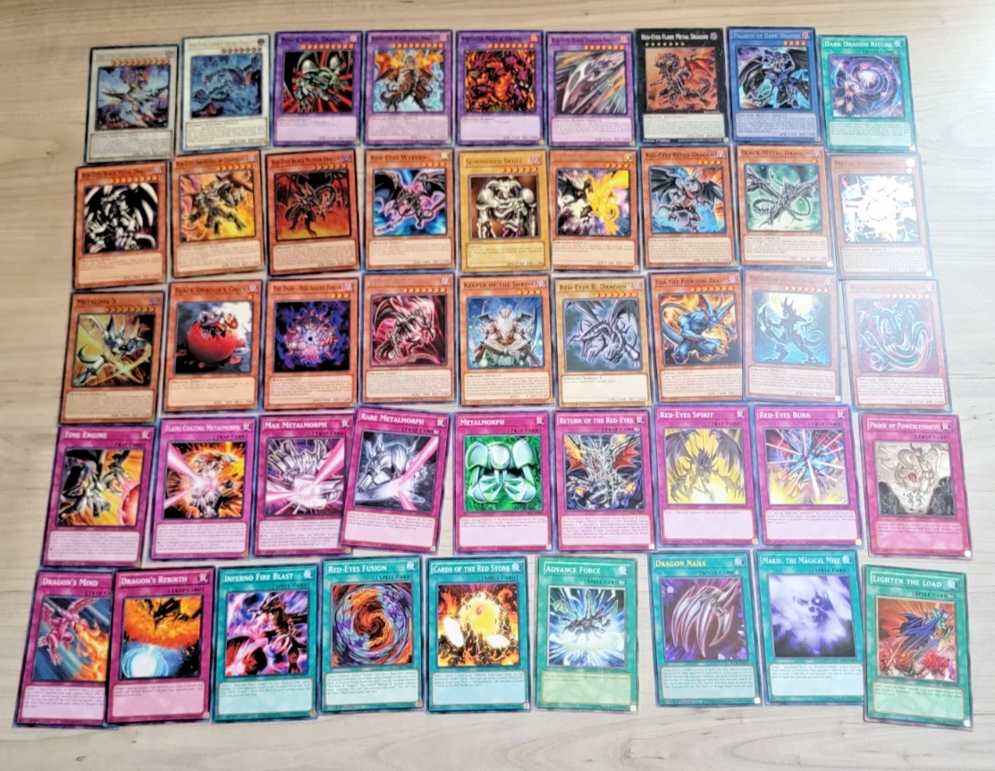 yugioh deck red eyes Red Eyes Player-Built Decks for sale