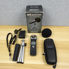 Zoom Handy Recorder H1 Portable With Accessory Pack and Memory Tested