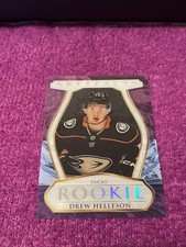 2023-24 Upper Deck Artifacts Clear Cut Rookies Drew Helleson #CCR-15 RC Ducks