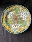Exclusive Antique 1920 Gouda Design wallplate  . several marks and signed