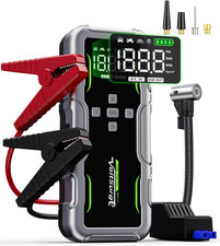 7000AMPS POWER Heavy Duty Truck Battery Booster Pack Jump Starter Box Portable