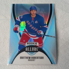 Upper Deck Allure Rookie Matthew Robertson #113 New York Rangers 2025-26 NHL