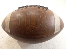 Wilson GST 1003 WTF1003 Official NCAA NFHS College Leather Football Game Ball