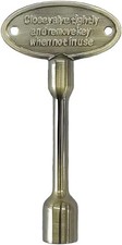 Gas Valve Key, Universal Fireplace Key for Fire Pits and Outdoor Fireplaces, 3in