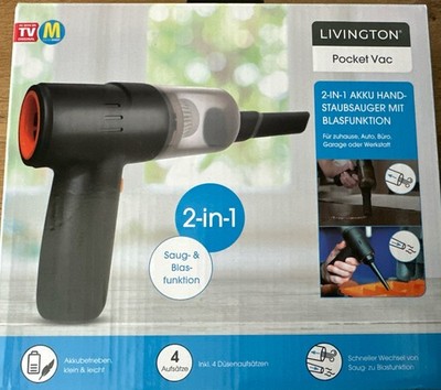 Livington POcket Vac AKKU Handsauger      Livington Nr : M37595