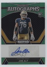 2024 Panini Prizm Draft Picks Green Joe Alt #DPA-JAT Auto 1bk3