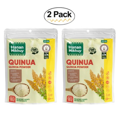 Quinua 100% Natural Quinoa Powder for Energy & Digestion, Gluten-Free from Peru