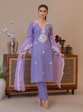 Large Pakistani Dress Salwar Kameez Ready To Wear Suits Indian Wedding Party 3pc