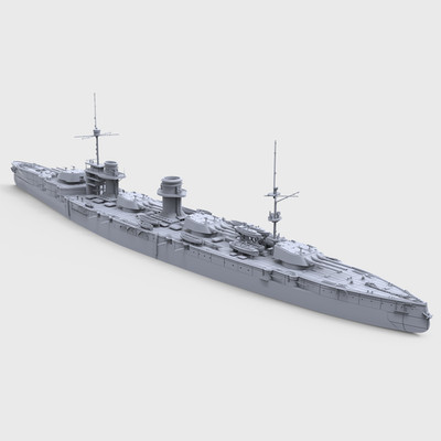 LaoYao 1:700 USSR Izmail-Class Battle Cruisers Izmail Project Waterline