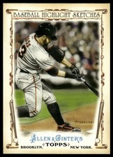 2011 Topps Allen & Ginter #BHS-8 Cody Ross Baseball Highlight Sketches