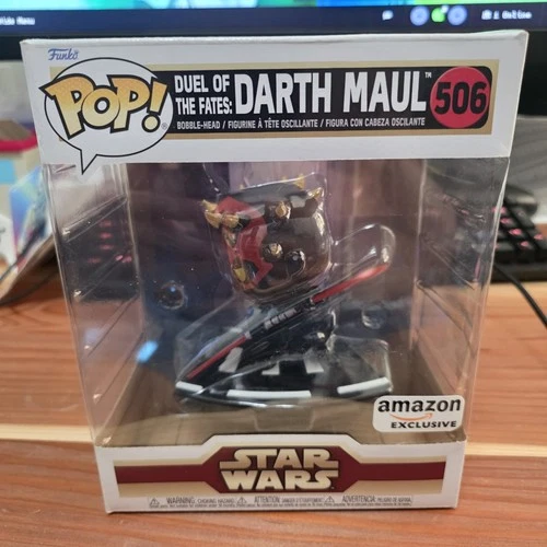 Funko Pop! Star Wars Darth Maul Duel of the Fates Amazon Exclusive #506 Stained