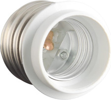 Light Bulb Socket Adapter Mogul Base E39 to Medium E26 Screw Reducer