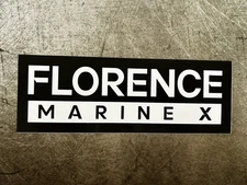 FLORENCE MARINE X STICKERS O’Neill LOST Volcom BILLABONG RVCA Futures Reef Planb