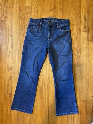 Gloria Vanderbilt Women's Jeans Shape Effect Tummy Sculpt Ankle Boot Size 6P 29 