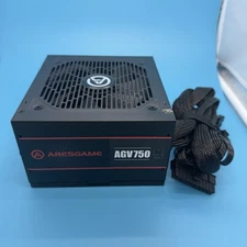 ARESGAME AGV Series 750W Power Supply, 80 Plus Bronze Certified, & Semi Modular
