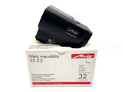 Metz mecablitz 32 Z-2 Blitzgerät Mittelkontakt in OVP universal Blitz Flash