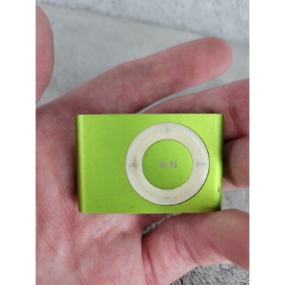 Apple iPod Shuffle 2nd Gen Green 1 GB - Untested - Does Not Work