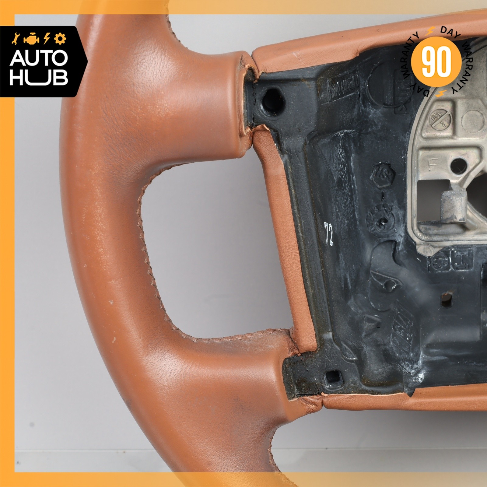Bentley Continental GT 2003-2010 Steering wheel Brown