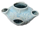 Mccoy Pottery Blue Ivy Bowl  planter 7 1/2 X 4 1949 Excellent Clean