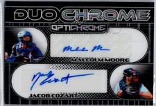 2025 Leaf Malcolm Moore Jacob Cozart Optichrome Baseball Dual Auto Black 1/1