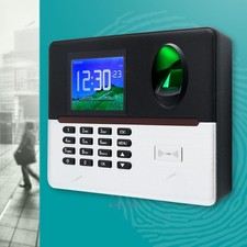 Support Remote Access Fingerprint And RFID Card WiFi Attendance Time Clock