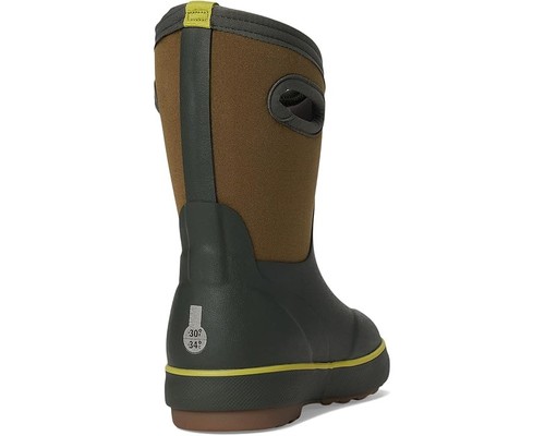 Bogs Kids Classic II Solid Kinderschuhe (dunkelgrün) Größe Kids 3 - Bild 11 von 12