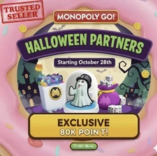 ⭐HALLOWEEN PARTNERS EVENT PRE-BOOKING FULL CARRY 80K POINTS MONOPOLY MOGO ⭐