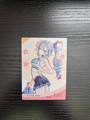 Goddess Story Waifu Card - Goddess of Power - Silver Wolf - UR-003