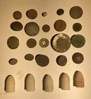 25 Civil War Relics from the Battle of Bull Run Area Buttons and Bullets