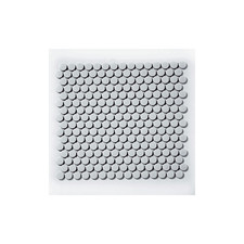 Penny Round Mosaic Tile Porcelain Wall Floor Gloss Matte White Black Bathroom