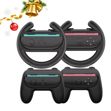 Switch Joy-Con Controller Handle Grip for Nintendo Switch 2 Red/Blue 4 Pick