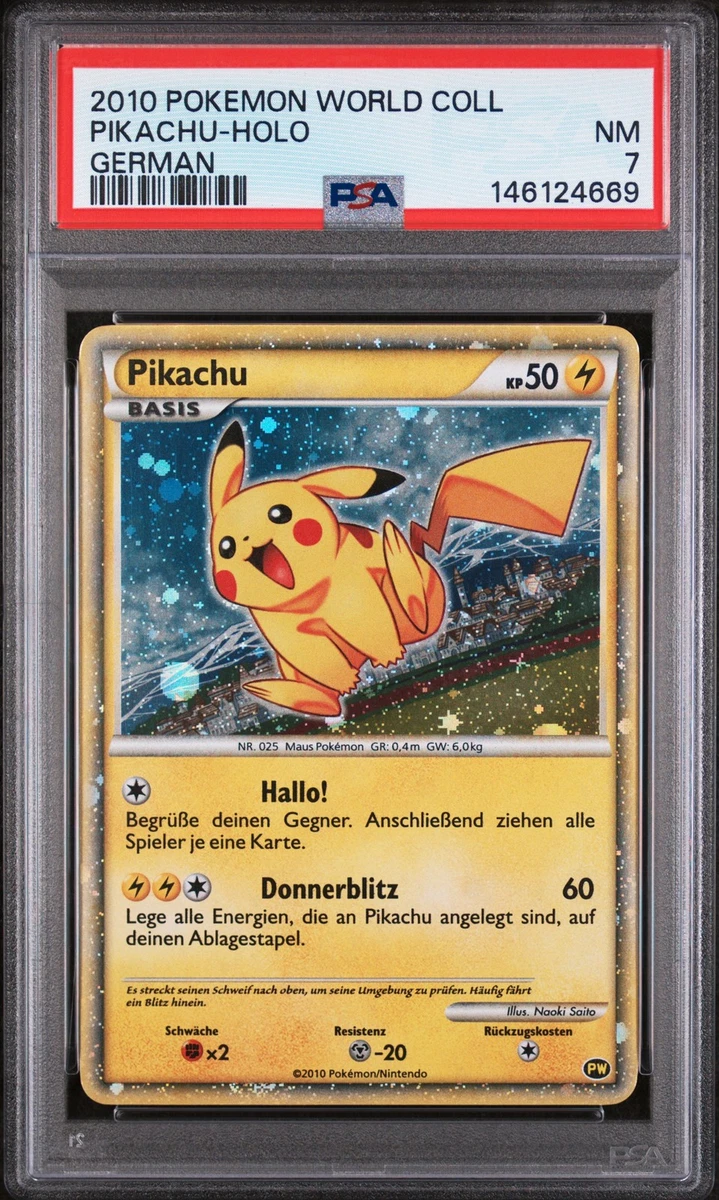 Pikachu Pokémon TCG German Individual Collectible Card Games | eBay