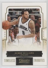2009-10 Panini Classics Gold Timeless Tributes 34/50 Deron Williams #65 0v0