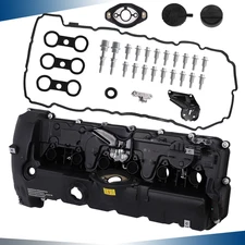 11127552281 Engine Valve Cover Compatible with BMW N52 E70 E82 E90 E91 Z4 X3 X5
