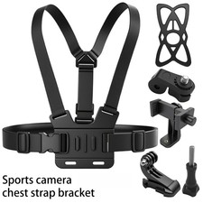 Chest Harness Body Strap Mount Adjustable for GoPro iPhone Android