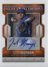2014 Panini Elite Extra Edition Prospects 1/10 Josh Morgan #90 Auto im0