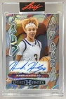 Hannah Hidalgo 2026 Leaf Sports Heroes Prismatic Platinum Loud and Clear Auto /7