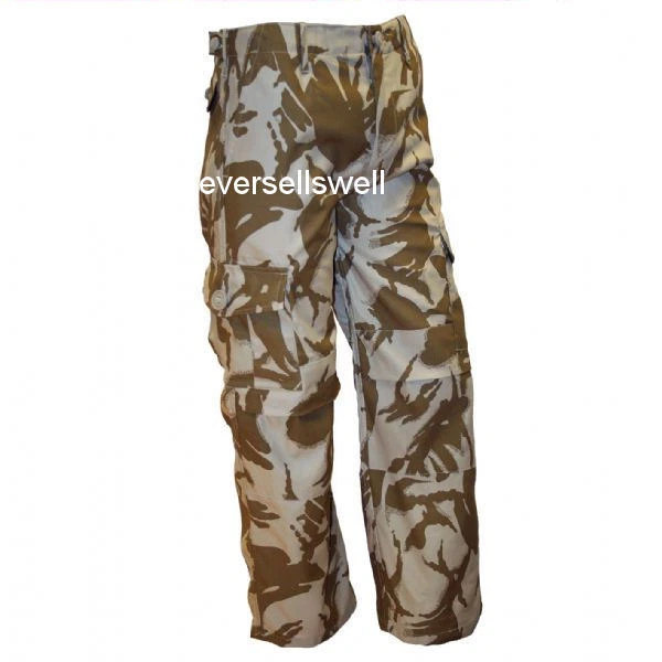 Niños Combate Camuflaje Desierto Pantalones Son el Agua eBay