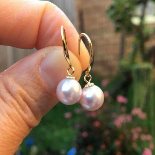 18 Round AAA 10-11mm Natural Akoya White Pearl Pendant Necklace 925s