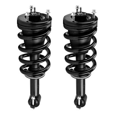 Front Complete Struts Pair For 2014 2015 2016 2017 2018 Chevy Silverado 1500 4WD