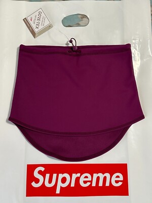 SUPREME WINDSTOPPER NECK GAITER (PURPLE) FW21 FACEMASK SCARF SKI